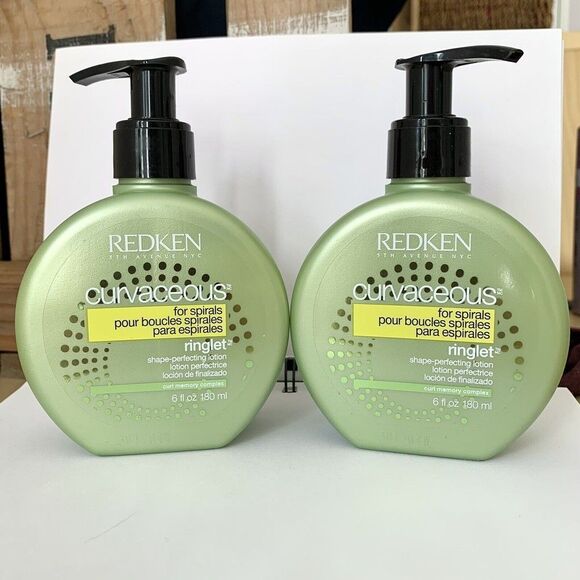 2X Redken Curvaceous for Spirals Ringlet Shape Perfecting Lotion 6 oz 180ml NEW - Picture 1 of 2